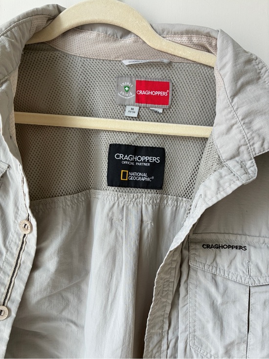Craghoppers Other - Craghoppers National Geographic Lightweight Travel Shirt - Light Khaki
